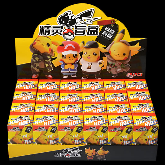 1 Pokemon Pikachu Blind Box Action Figure Model Doll Keychain
